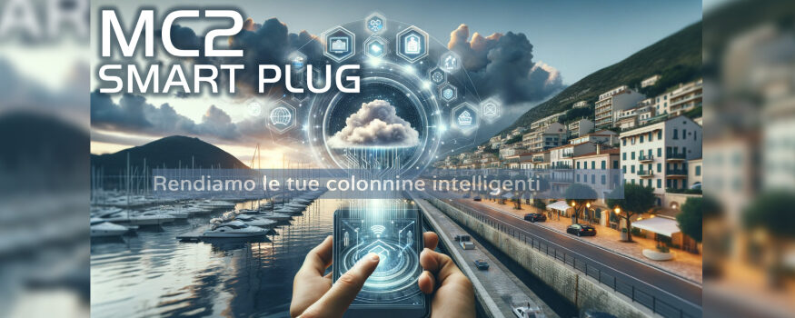 MC2 smart plug gestione energia porti