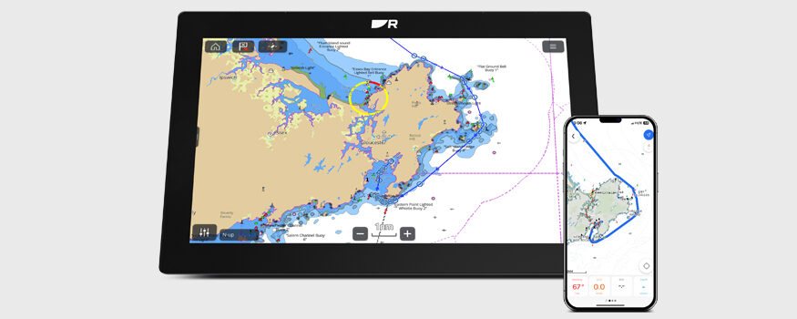 Raymarine e l'app Orca