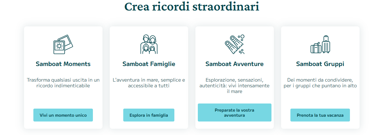 esperienze samboat