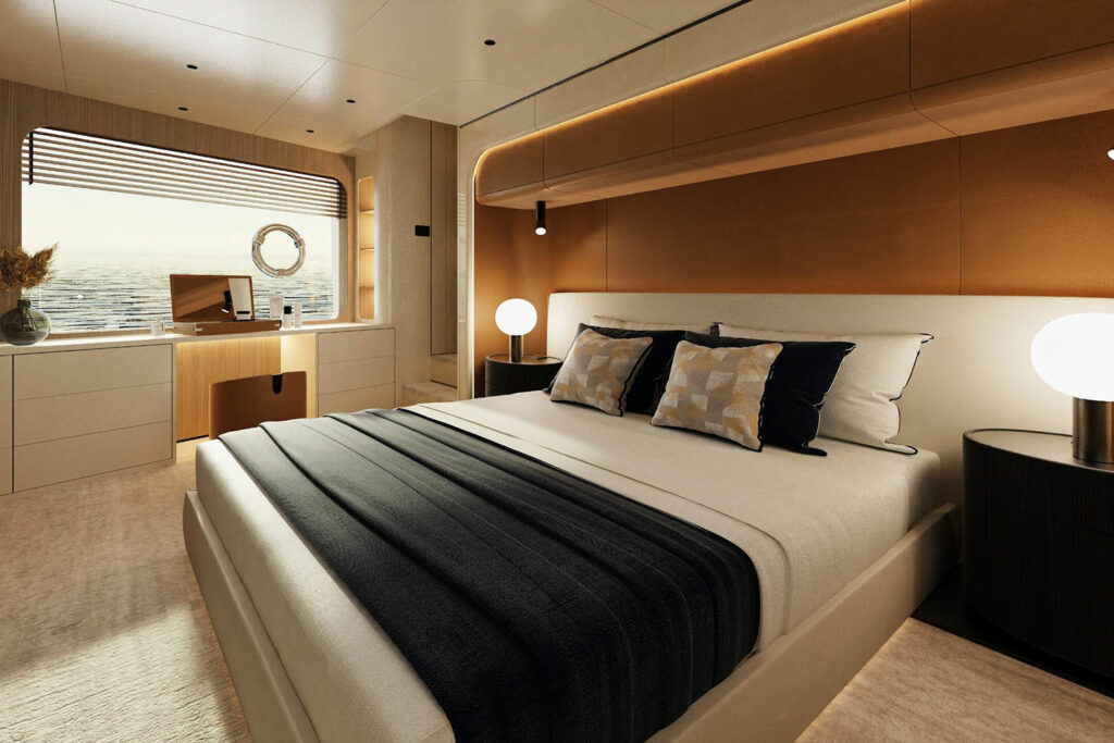 cabina yacht 23 metri