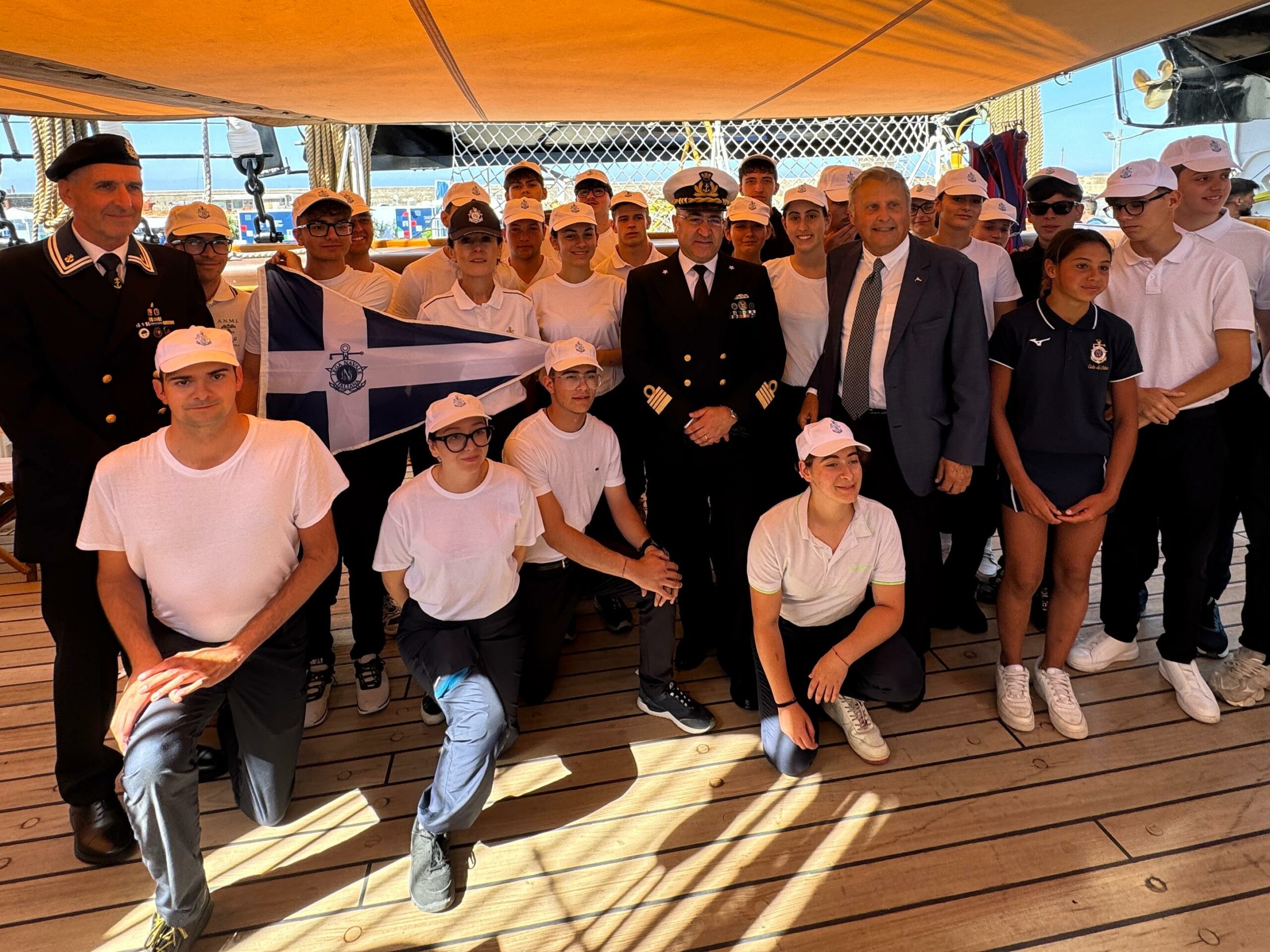 Lega Navale Italiana a bordo del Vespucci