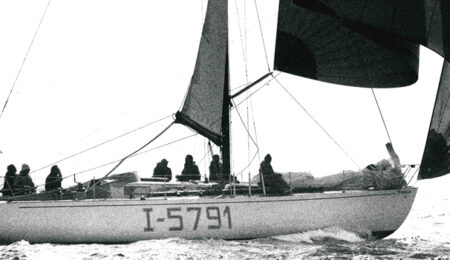 Velocita e visione, barca a vela