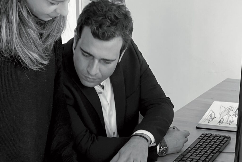 Il designer Lorenzo Rispoli