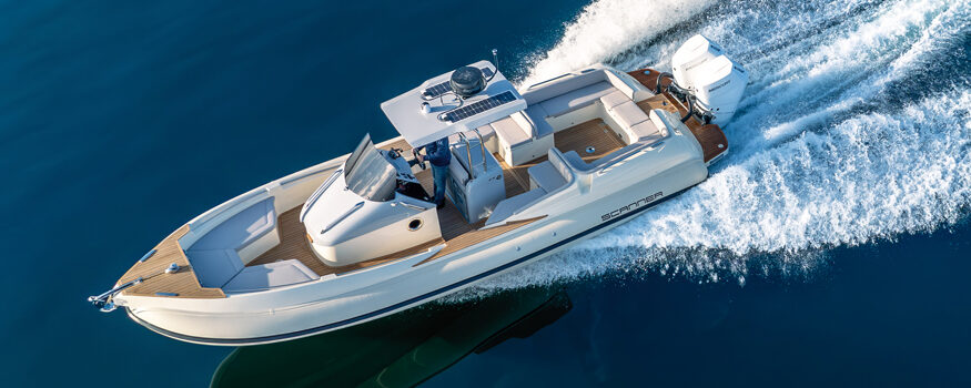 Scanner Envy 950 Tender in navigazione