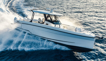Wellcraft 38 T-Top in navigazione