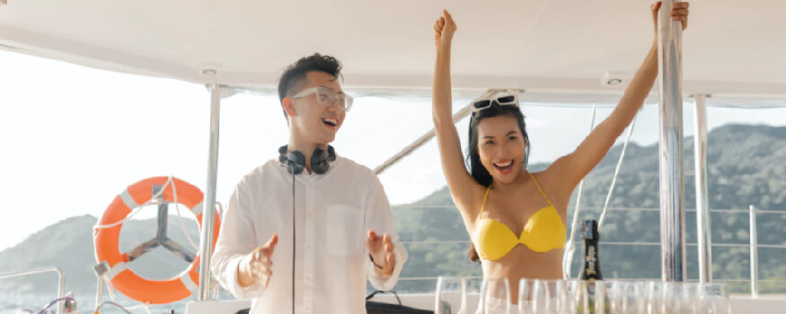 rumori molesti in barca multa