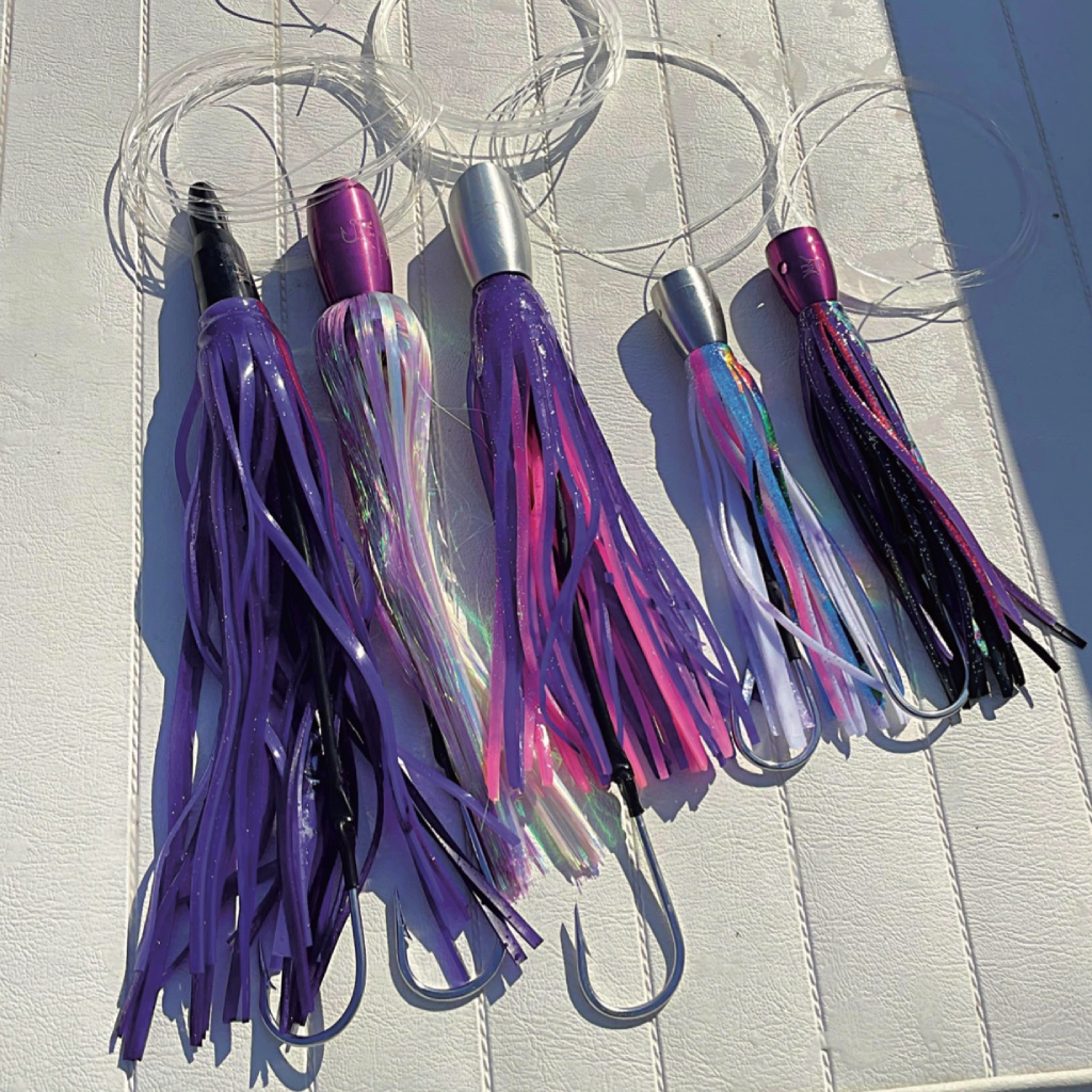 esche traina d'altura lampughe