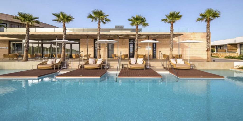 piscine hotel a cinque stelle Minorca nel rispetto dell'ambiente