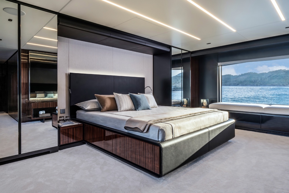 suite armatoriale yacht di lusso