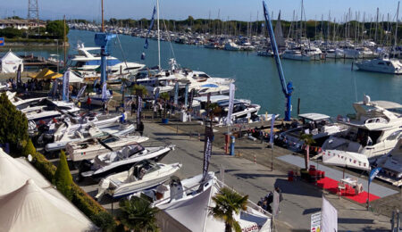 fiera nautica dell’usato - Nautilia 2025 panoramica dall'alto
