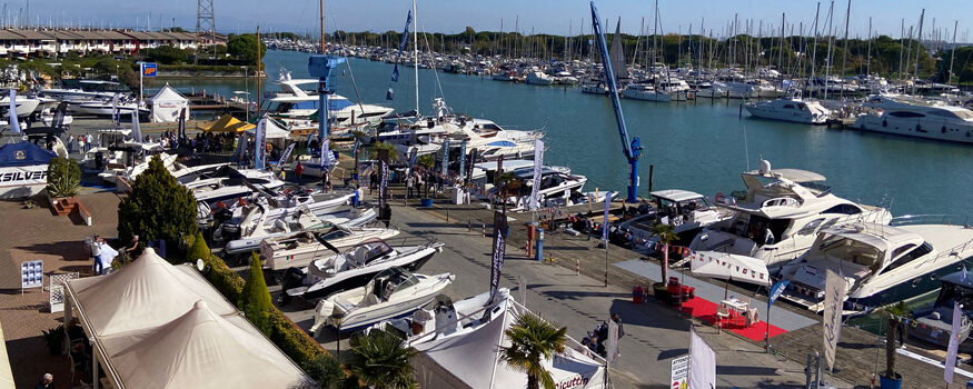fiera nautica dell’usato - Nautilia 2025 panoramica dall'alto