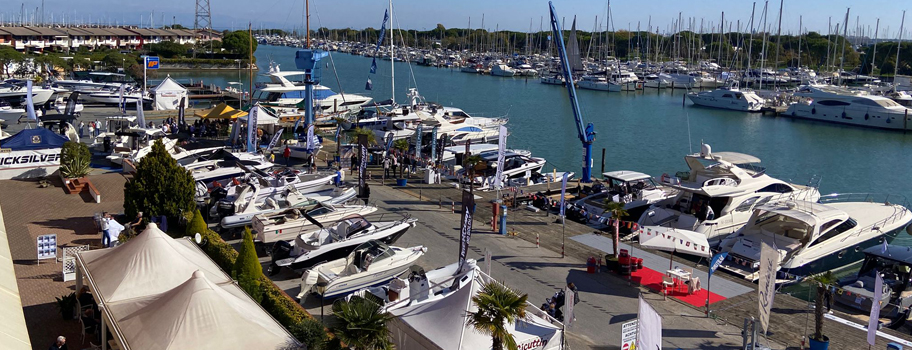 fiera nautica dell’usato - Nautilia 2025 panoramica dall'alto