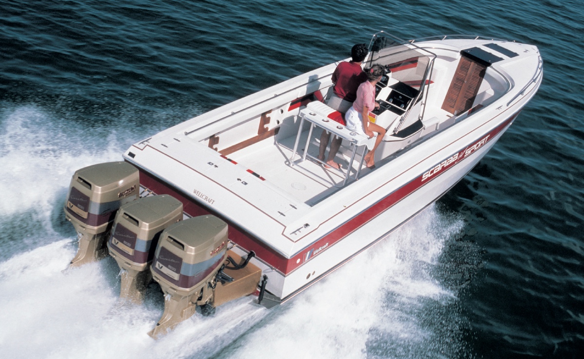 motori fuoribordo barca open