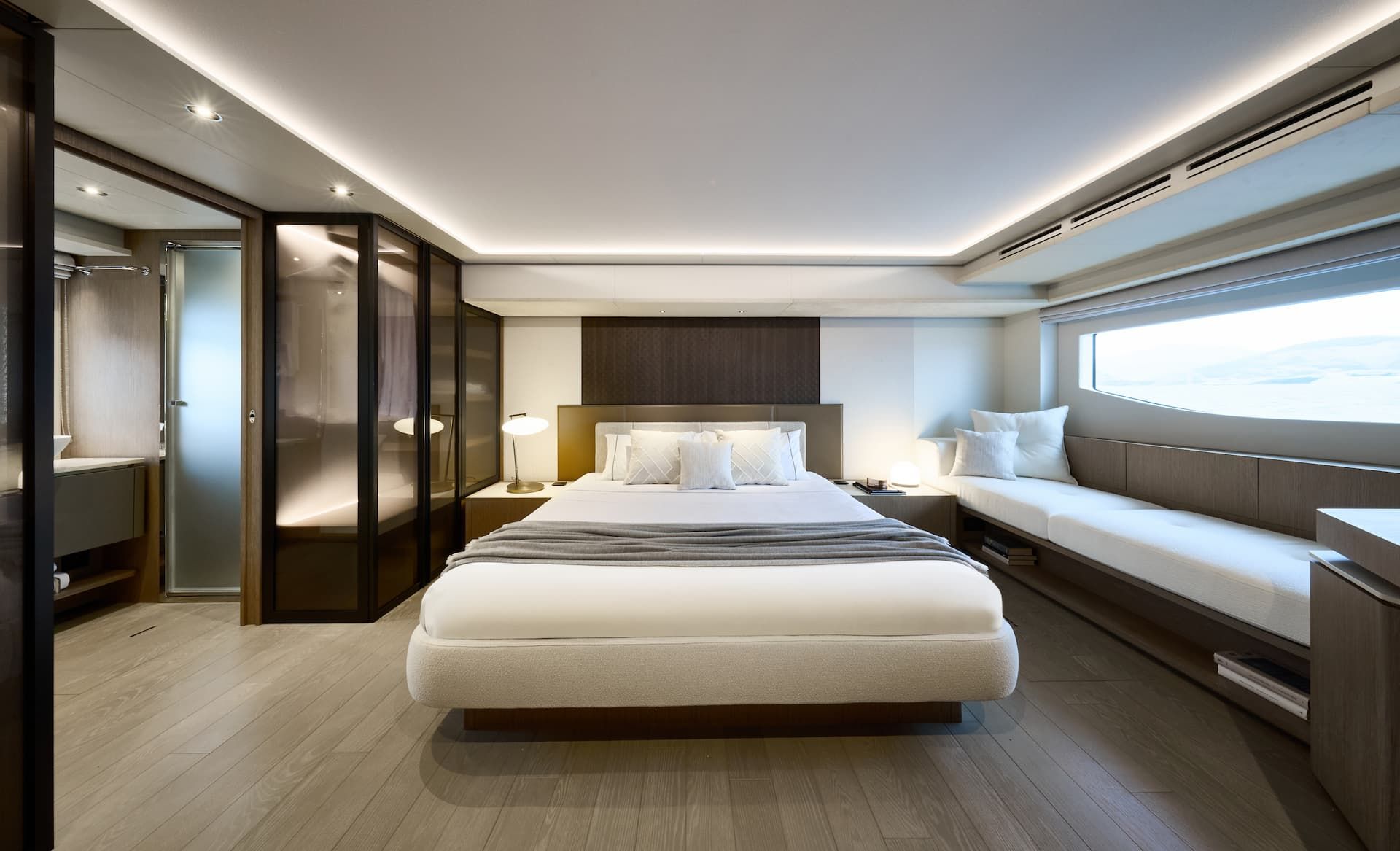 Cabina catamarano M7