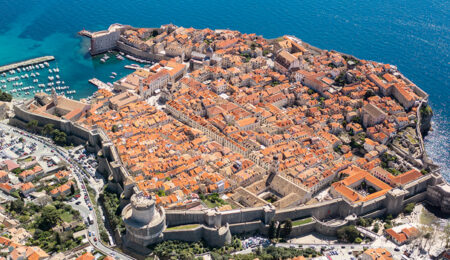 Dubrovnik dall'alto