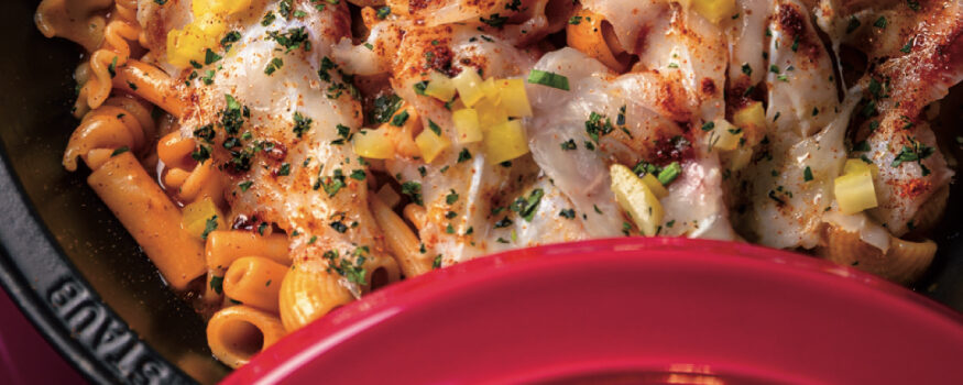 pasta mista al sugo di cernia ricetta