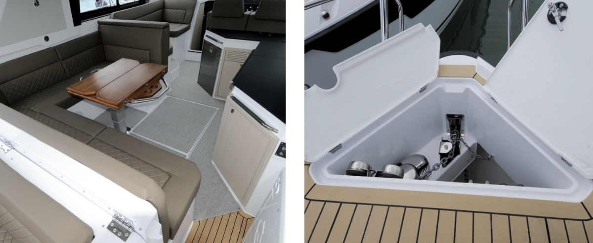 dettagli barca 12 metri