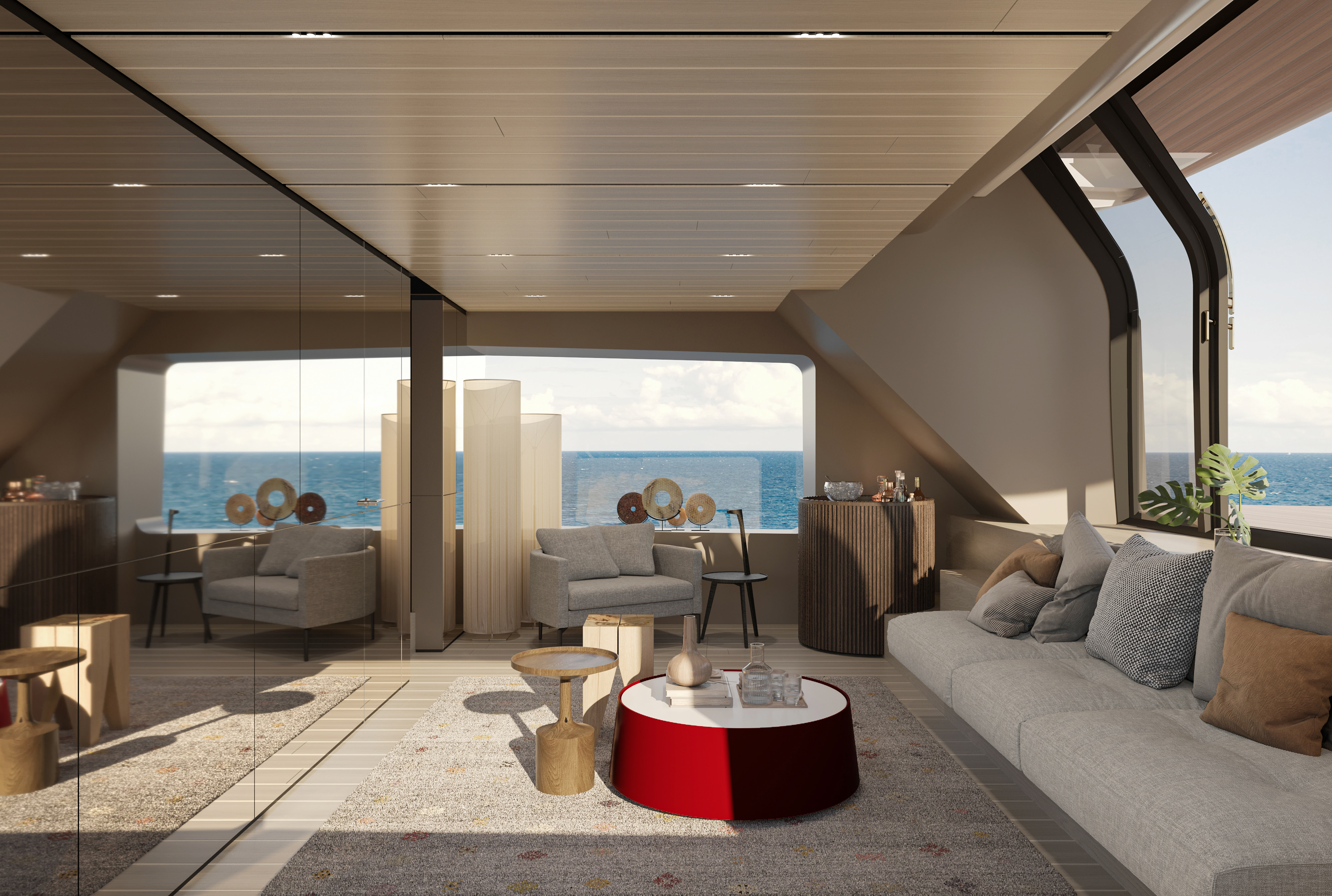 BGX83 Main deck salon