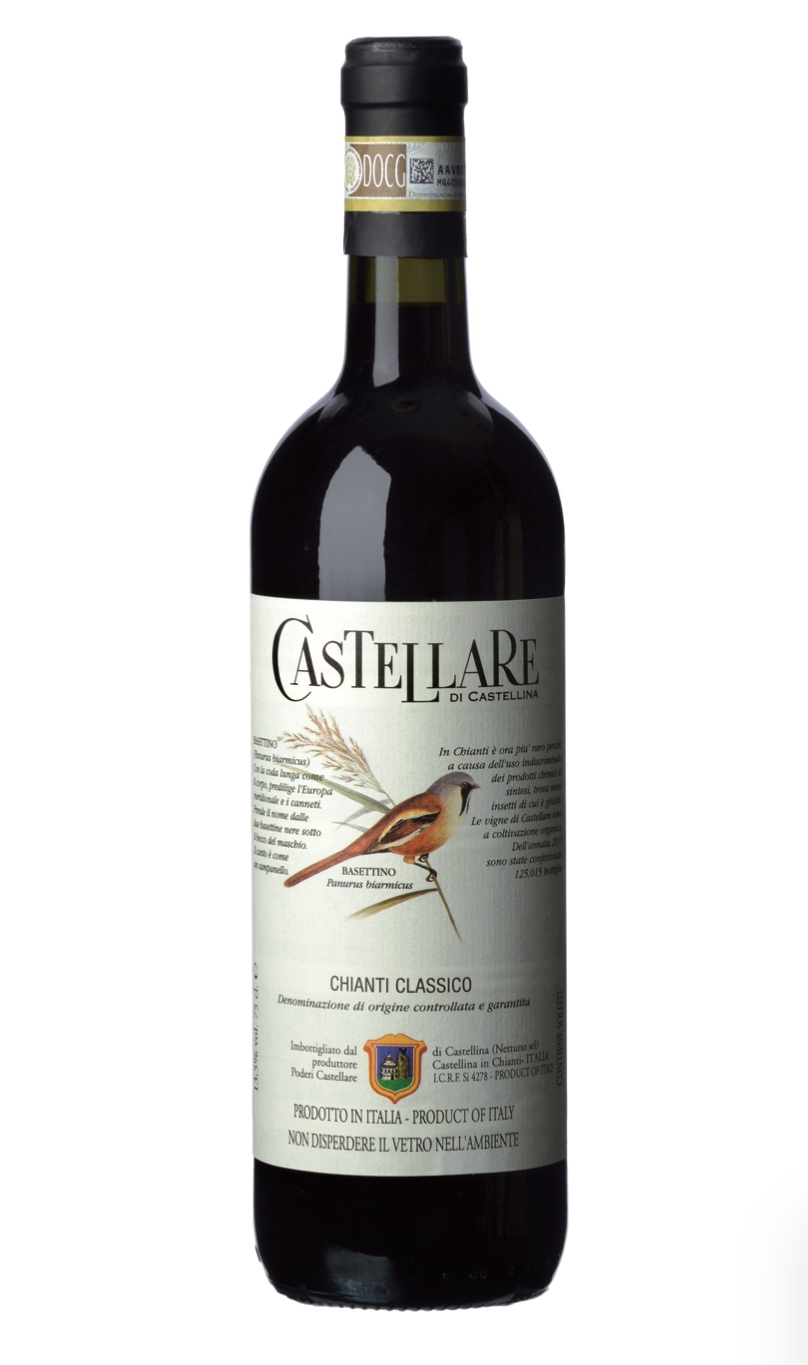 vino Castellare di Castellina bottiglia