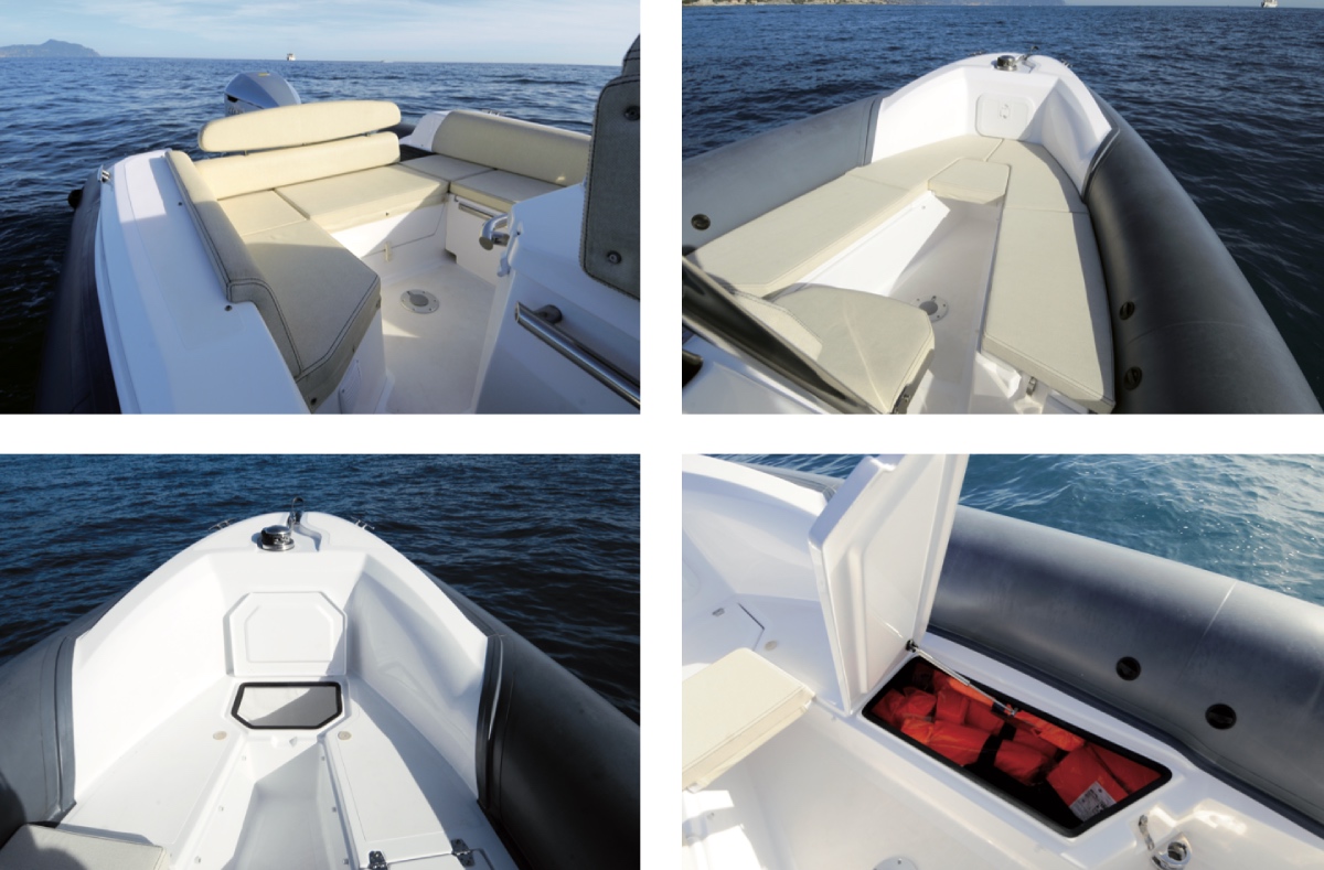 gommone gavoni e dettagli