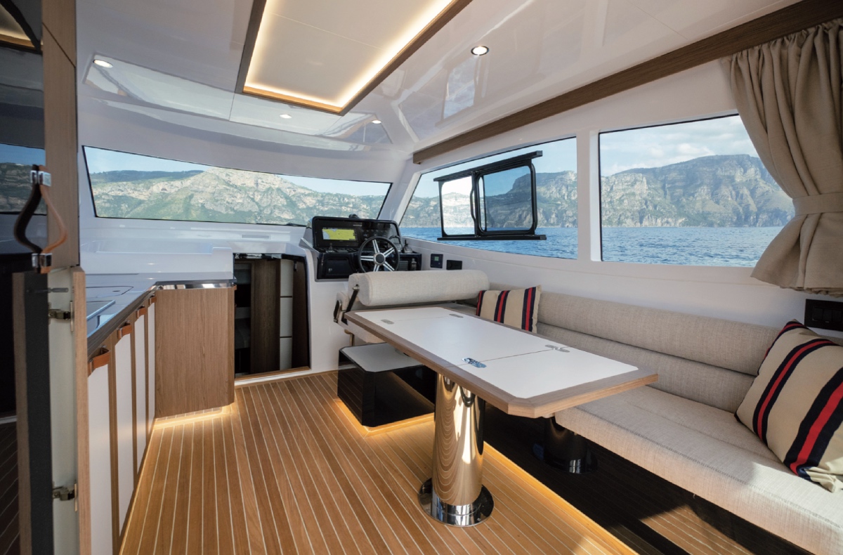 interni Gozzo 48 Cabin