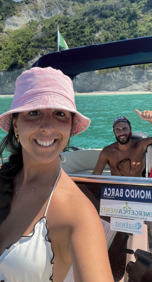 Ancoraggio nel Conero.