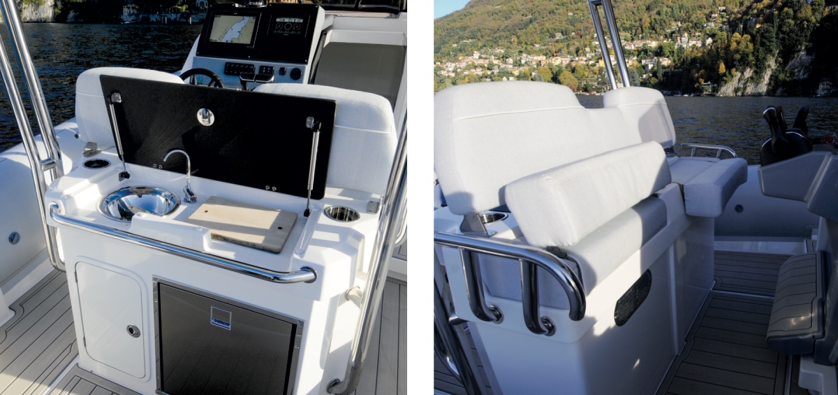 coperta del RHIB Marlin 33 