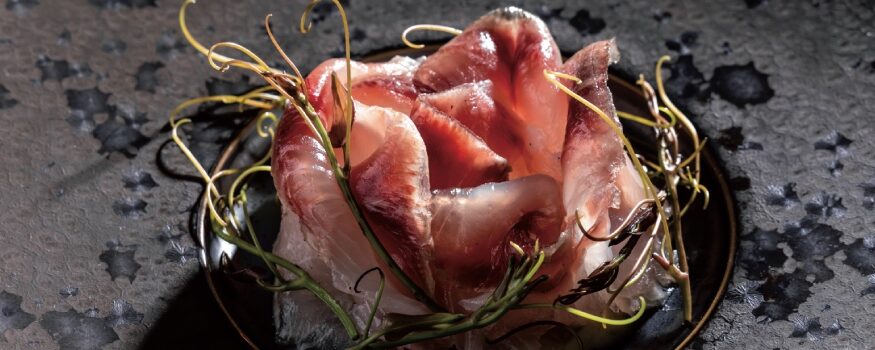 tagliata di muggine alle erbe