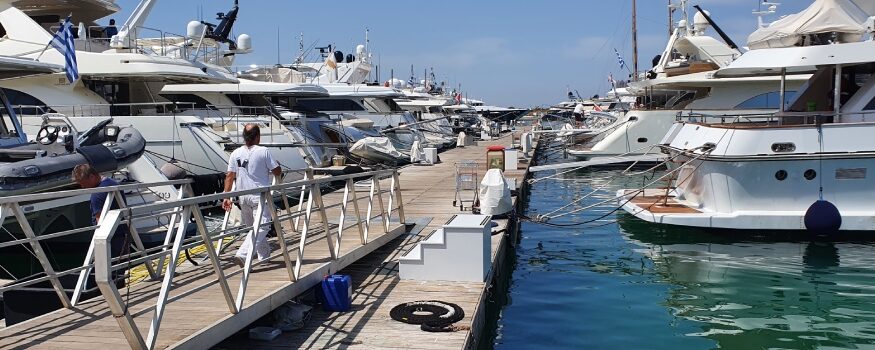 Ingemar Grecia pontili galleggianti