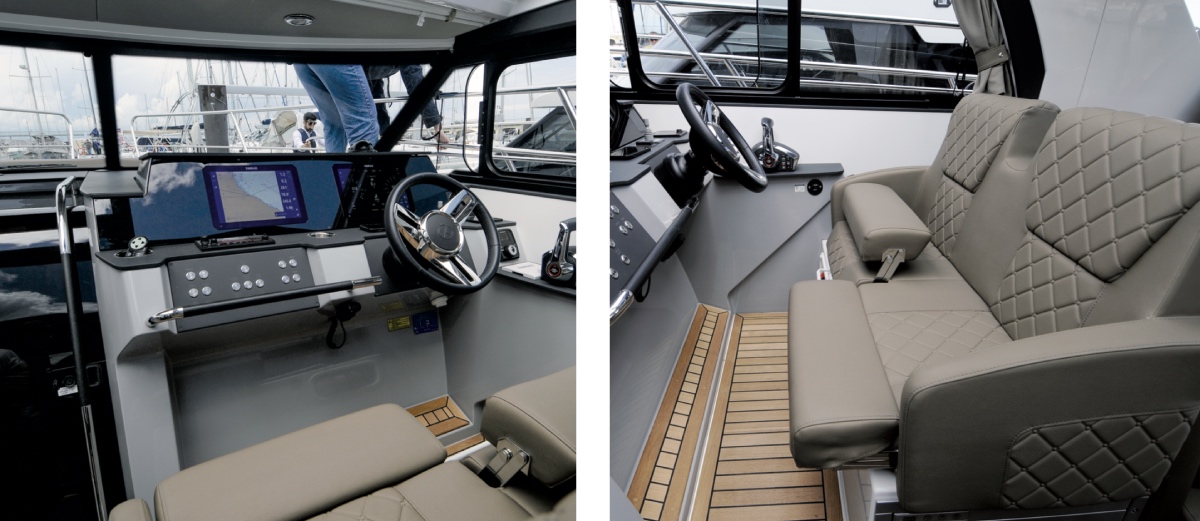 cockpit con sedile passeggero