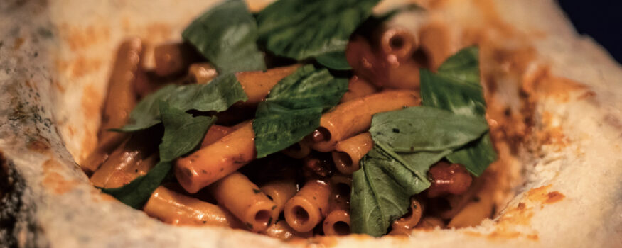 Mezzanelli con totani in gessato