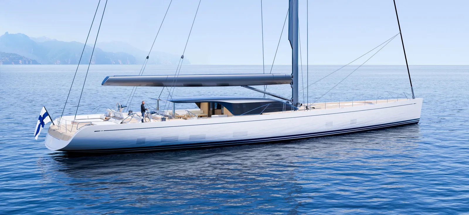 yacht in alluminio Nautor's Swan