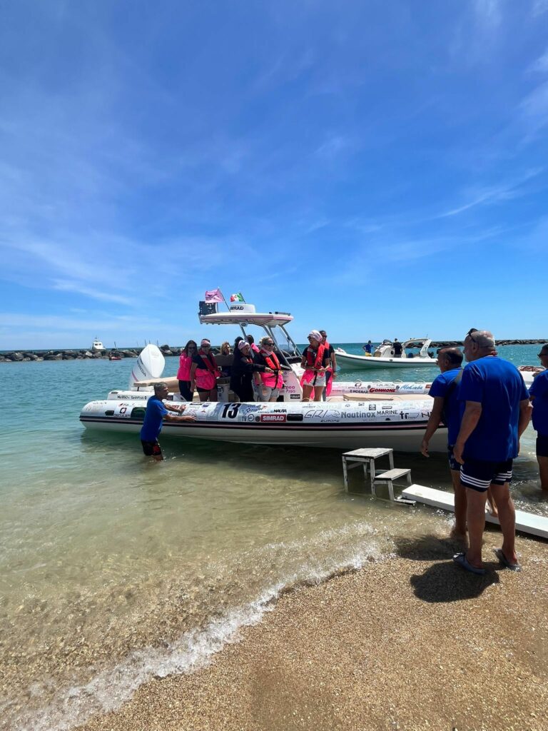 Mediterraneo in Rosa 2026- arrivo a Potenza Picena