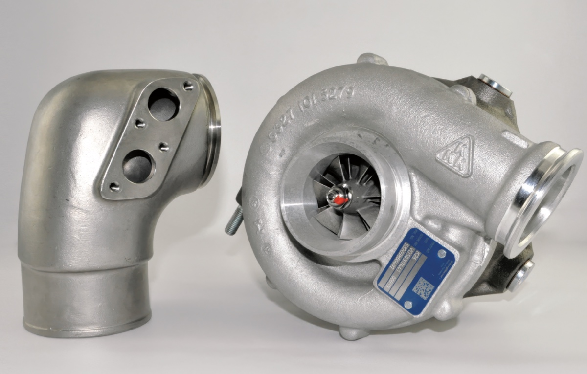 Turbo nuovo originale eriser in fusione di acciaio.