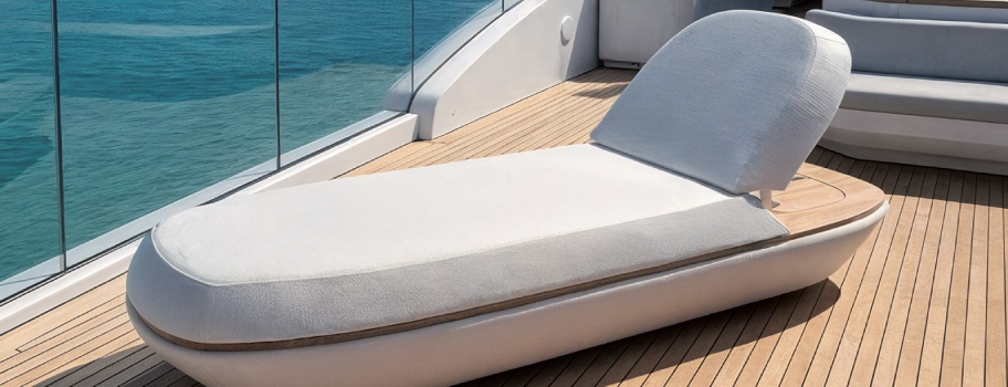 Sunbed Orizzonte Pininfarina