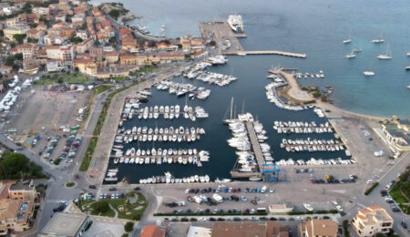 portualità turistica Sardegna - Palau vista dall'alto