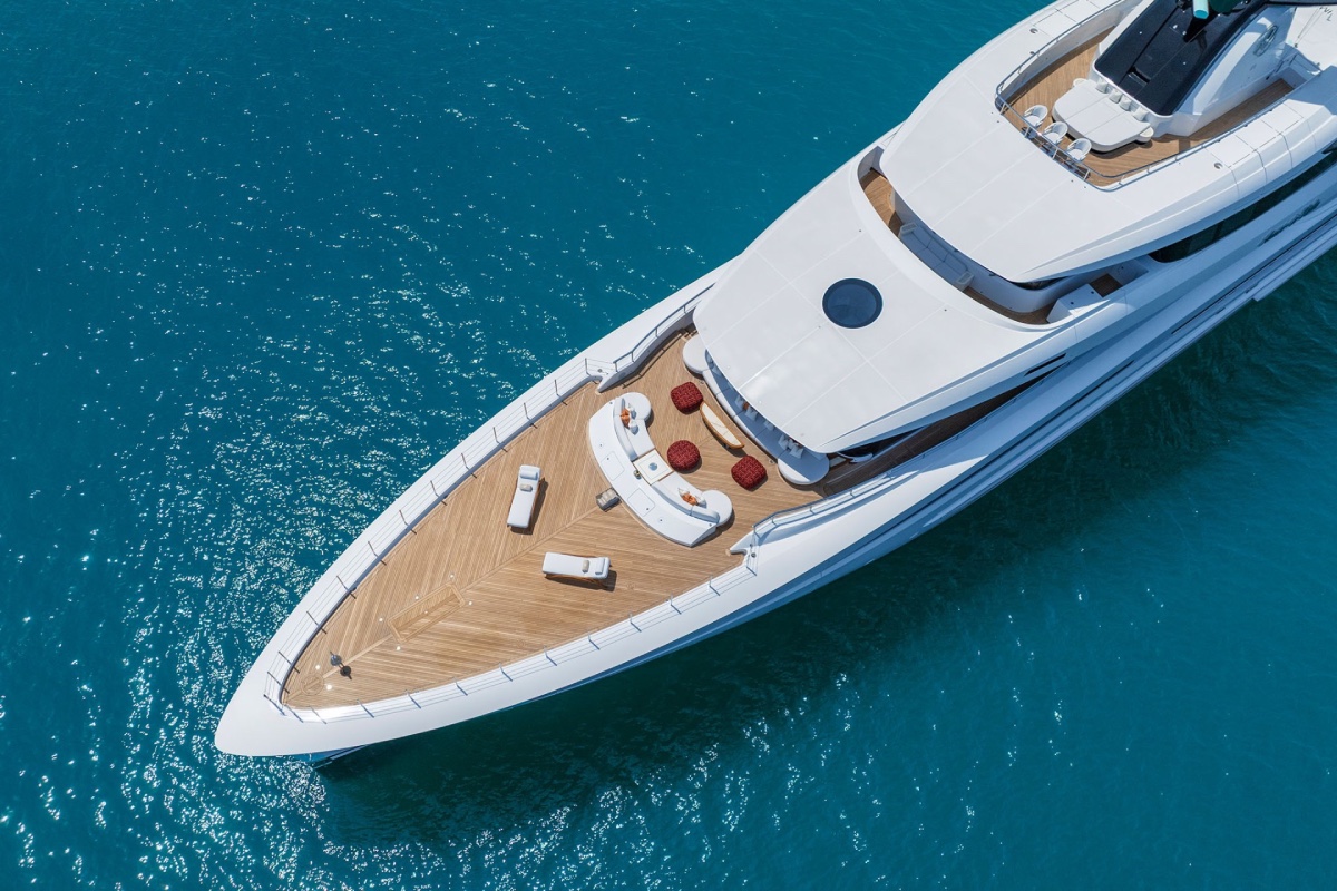 esterni superyacht prua