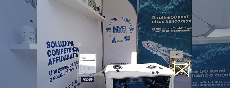 Naval Motor Botti al Salone Nautico di Genova con Solè