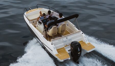 Quicksilver 625 Open in navigazione